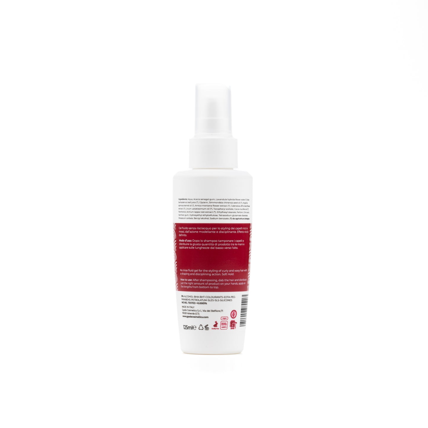 Gyada Cosmetics Fluido Gel Modellante Ricci – Effetto Definito