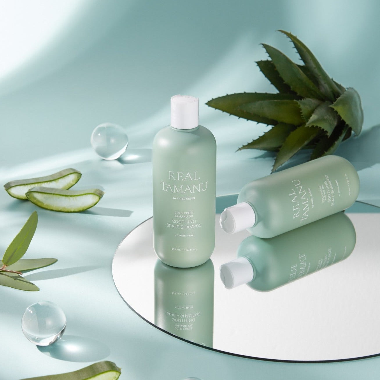 Rated Green Real Tamanu Cold Press Tamanu Oil Soothing Scalp Shampoo