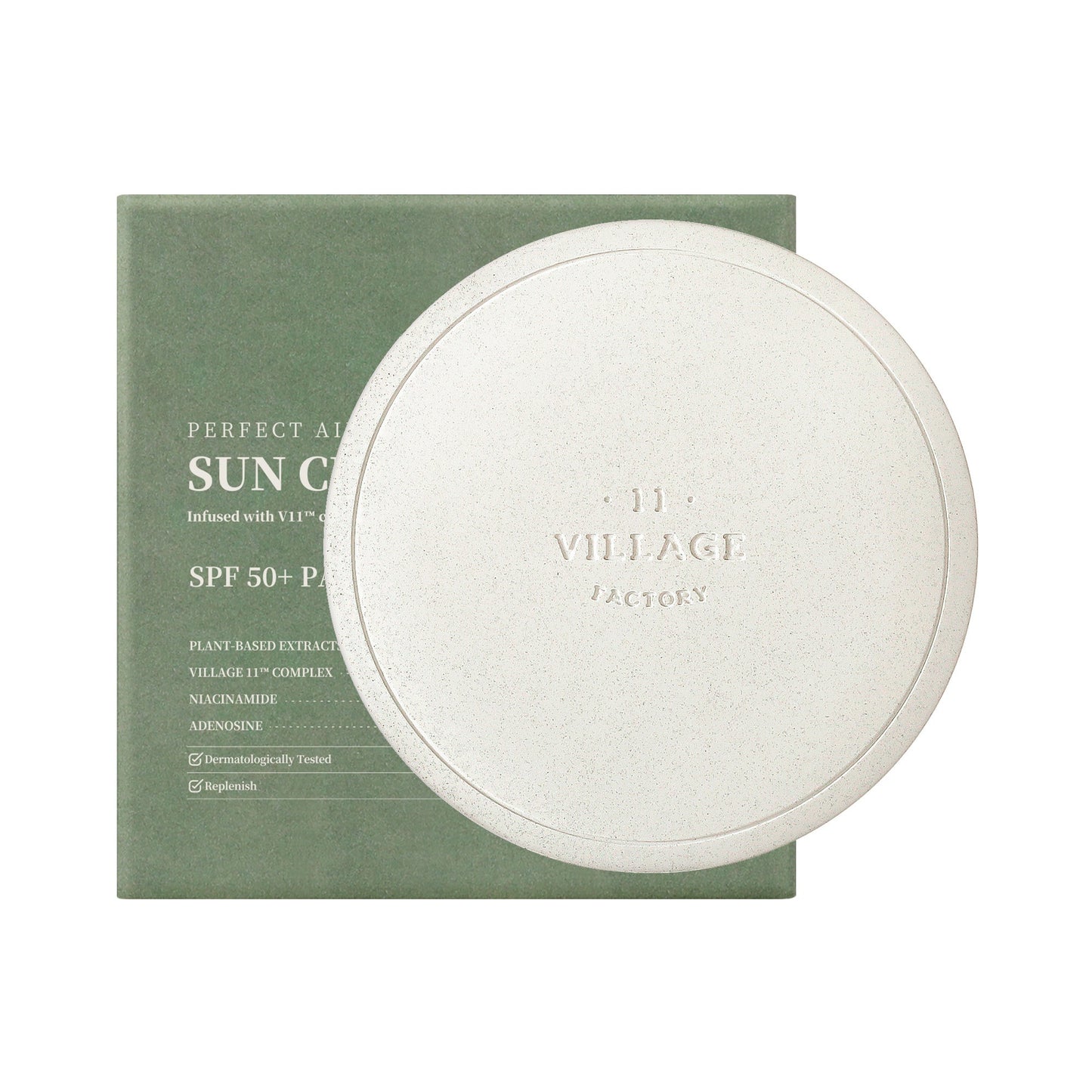 Village 11 Factory Perfect Airy Sun Cushion SPF50+ PA++++